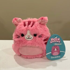 NWT 5” Geraldine the Scottish Fold Cat Fuzzamallow Squishmallow